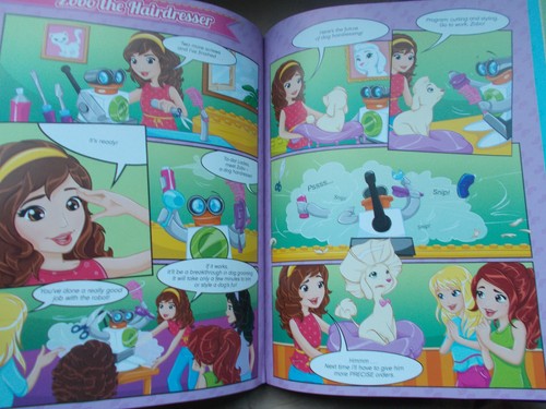 NEW LEGO FRIENDS 2014 ANNUAL & FUN ON THE BEACH ACTIVITY BOOK WITH LEGO MINISET - Foto 7 di 10