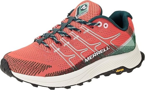 Merrell Womens Walking Sneaker Trainer Coral Pink j067436 Moab Flight - Picture 5 of 5