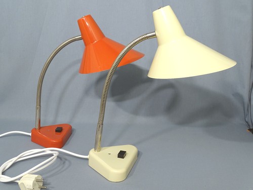 Dos lámparas de mesa SIS años 60 Midcentury Modernist - Imagen 6 de 12