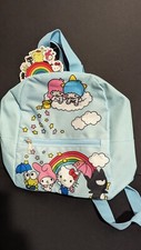 Sanrio Hello Kitty And Friends Mini Backpack Baby Blue Nylon NEW with Tags