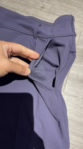 Lululemon Exquisite Trouser Crop Nightfall Pants Size 6 Purple Inseam 22.5”L - Picture 14 of 19