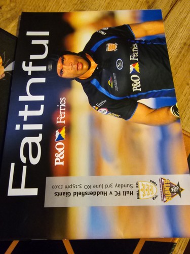Hull FC v Huddersfield Giants 2007 3rd June Super League Rugby Programme