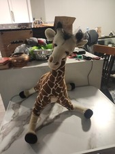 Large Standing Plush Giraffe Plush- by CWC 24" Life Like Stuffed Animal