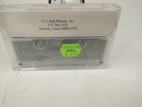 Palani Vaughan - HAWAIIAN LOVE SONGS - CASSETTE! BRAND NEW! - Picture 2 of 4
