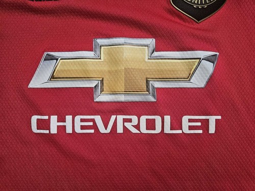 Manchester United 19/20 Treble Winners Shirt Age 9-10 - Picture 4 of 11