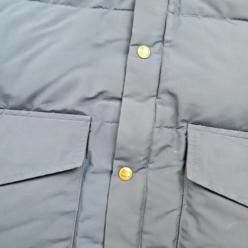 VTG Woolrich Men's Blue Goose Down Puffer Vest Size 2XL Full Zip - Picture 4 of 7