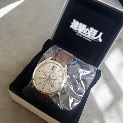 Orologio da polso INDIPENDENTE x Attack on Titan collaborazione ufficiale modello Eren GIAPPONE - Foto 7 di 7