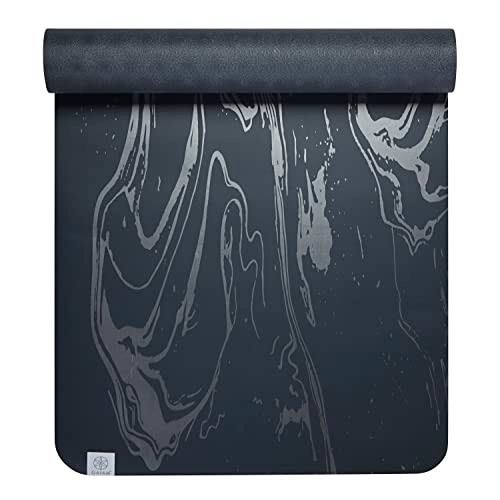 Gaiam Dry-Grip Yoga Mat - 5mm Thick Non-Slip Exercise & Fitness Mat for Standard - Picture 7 of 7