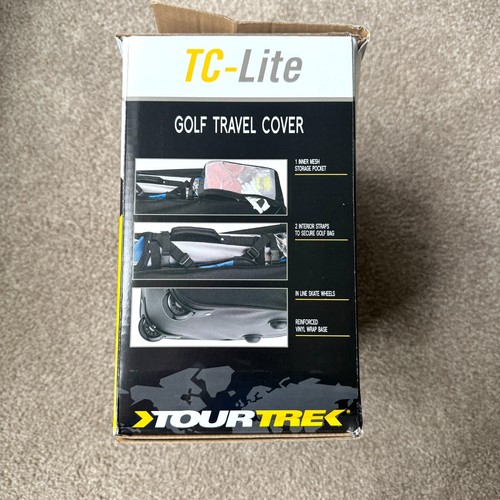 Tour Trek TC-Lite Golf Bag Travel Cover Black w/ Box Excellent Condition - Picture 7 of 10