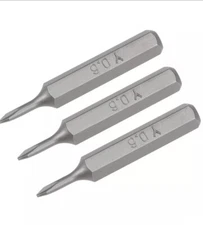 Screwdriver Micro Bits 3pc Hex 4mm Y0.6 Y000 For iPhone 7 8 XSR 11 12 13 Repair