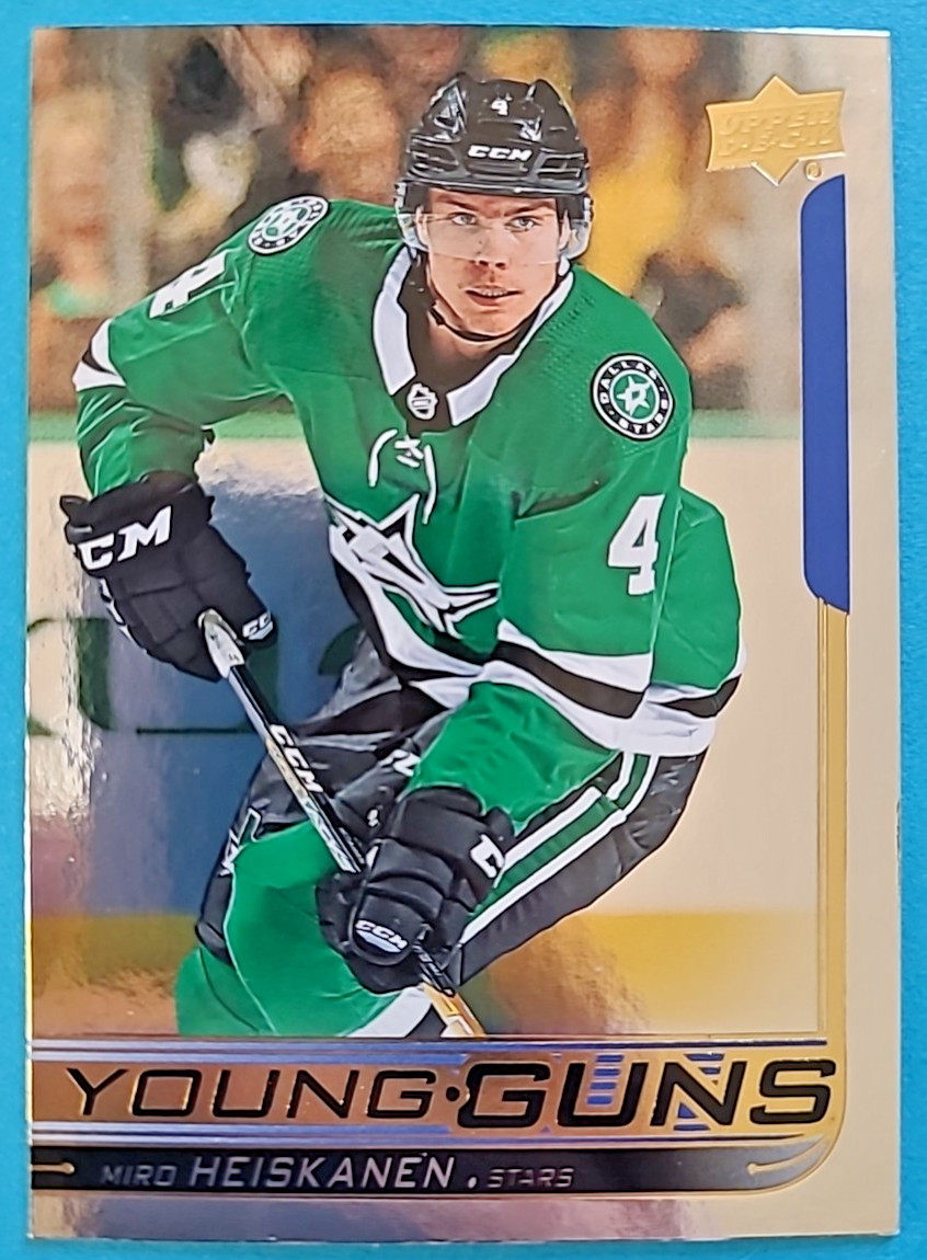 2018-19 Miro Heiskanen Upper Deck Young Guns SILVER FOIL Rookie RC #246