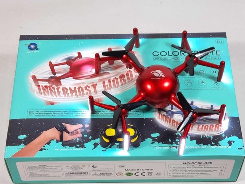 Micro RC Drone LED Messaggio Principianti 2.4G Telecomando 360 Flip Stunt REGALO UK - Foto 12 di 24