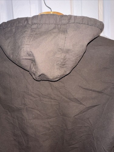 Walls Jacket Boys Tan Kids Grow System Duck Hood Sherpa Lined Chore Barn Work - Picture 6 of 9