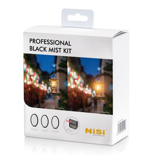 NiSi 82mm Professional Black Mist Kit with 1/2, 1/4, 1/8 and Case