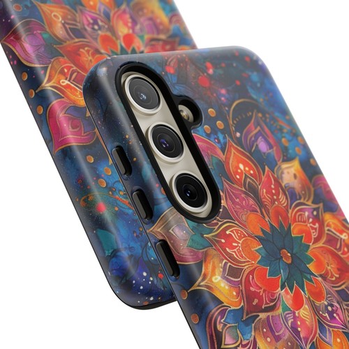 Mandala Flower Watercolor Phone Case for iPhone, Samsung Galaxy, Pixel - 第 156/256 張圖片