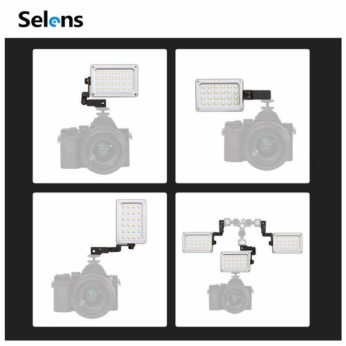 Selens AL-Pro Portable 2500-9000K Magnetic LED Flash Light for Studio Food Photo - Picture 6 of 12