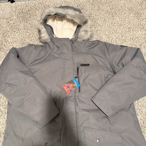 Columbia Damen Übergröße 2X Suttle Mountain lange Kapuzenjacke City grau 230 $ - Bild 2 von 24