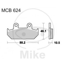 Pastillas De Freno Sinter SV TRW 787.33.91 CAGIVA 750 ELEFANTE 1994-1997