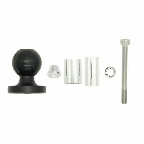 Motorcycle Bike Fork Stem Metal Base w/ Ball for  Phone Holder RAM Mount MV - Picture 3 of 7