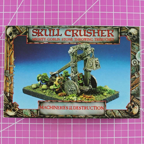 CLASSIC Warhammer Goblin Skull Crusher (Stone Thrower), Metal - Rare OOP Citadel