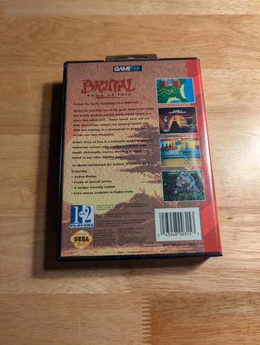 Brutal (Sega Genesis, 1994) - Bild 4 von 4