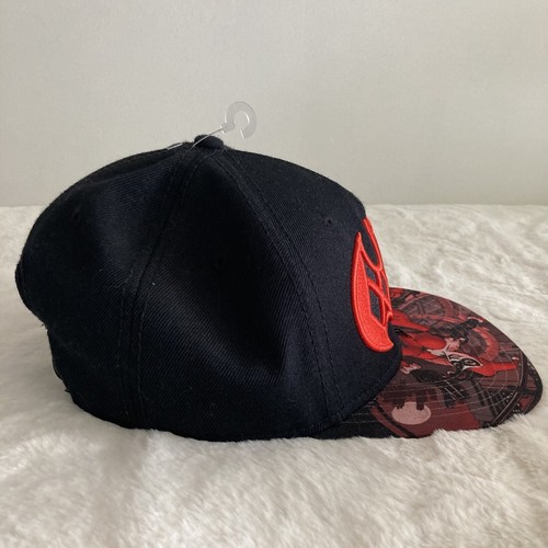 Harley Quinn Batman Black And Red SnapBack Cap Hat Adjustable Ball Cap - Picture 7 of 11
