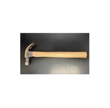 7 ounce Curved Claw Hammer, Smooth Face, Hickory Wood Handle, Light Duty