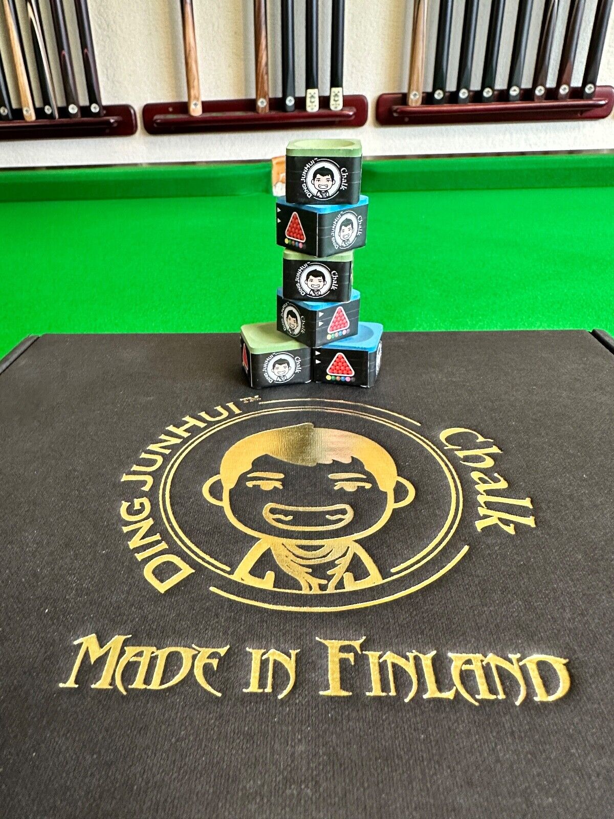 Ding Junhui Chalk, Snooker/Pool Chalk, Chesworth Cues, "Includes Tip Burnisher" - Picture 4 of 11