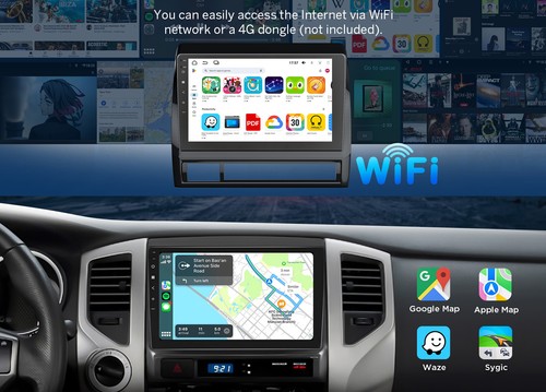 Android 13.0 Car Radio Stereo GPS WIFI Carplay Audio For Toyota Tacoma 2005-2013 - Picture 11 of 24
