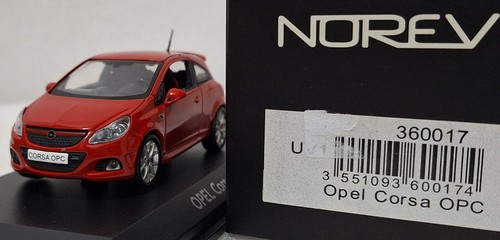 (5) Opel Corsa OPC Red 2006 1:43 Norev 360017 EXTREMELY RARE!! - Picture 8 of 15