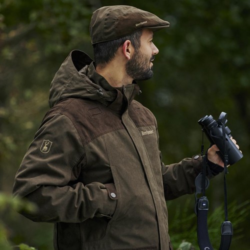 Deerhunter Mens Eagle Waterproof Jacket Coat Tarmac Green Sizes UK38 To UK50 - Picture 2 of 14