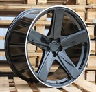 4 x 21 Inch 5x112 5 Rayon Noir Roues Alliage : Pour Porsche Macan