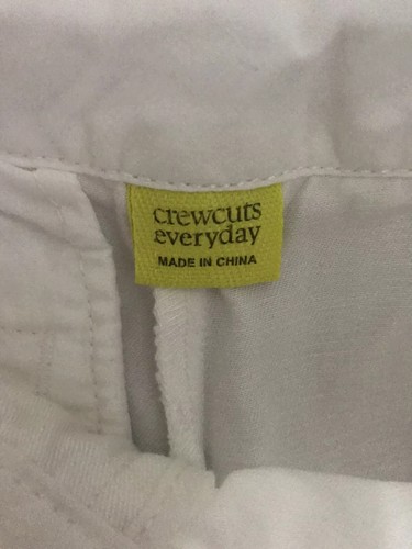 CREW CUTS CREWCUTS Everyday Chino Shorts Cotton sz 2 WHITE - Bild 3 von 4
