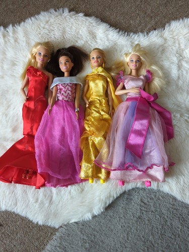 Barbie Doll Bundle Princess Dress Mattel Modern Blonde Hair