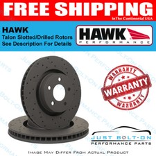 HAWK Talon Rotors Slotted & Drilled Vehicle Fitment See Description HTC5385