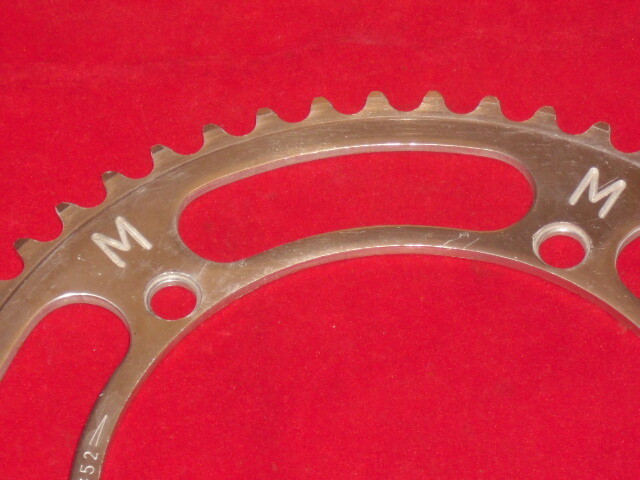 Vintage Campagnolo Record Chain Ring 52 Tooth, 3/32,144 BCD