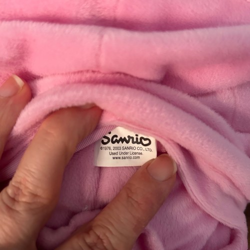 Hello Kitty Plush Backpack Pink Outfit Sanrio Y2K Kids Cute Kawaii - Picture 5 of 6