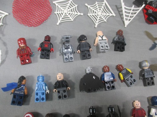 Marvel Lego AVENGERS Minifigure lot IRONMAN LOKI VALKYRIE STARLORD SPIDER-MAN - Picture 11 of 13