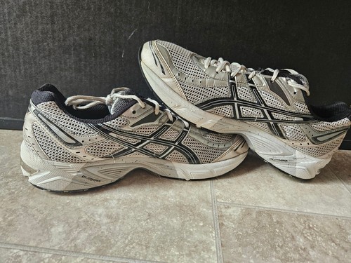 Asics gel 1140 T914N 12 46.5 beige black grey silver accents - Picture 9 of 10