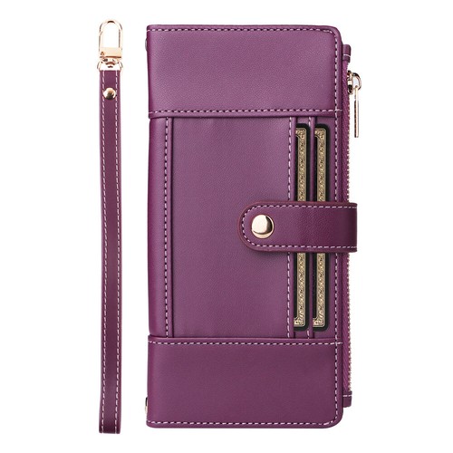 For Google Pixel 10 9 Pro XL 9A Zipper Flip Leather Wallet Case Cover & Strap - Picture 71 of 81