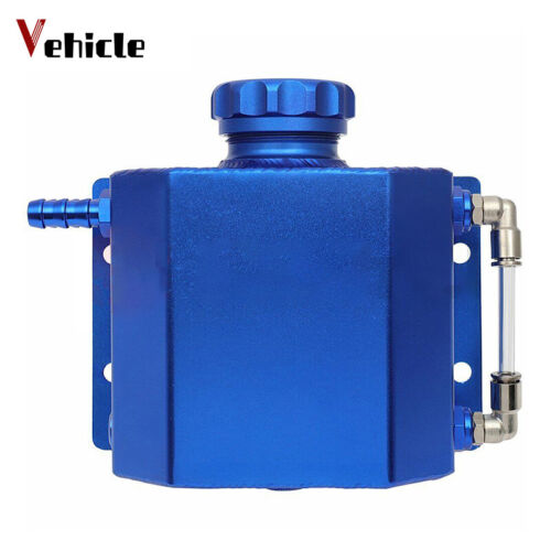 1L Aluminum Radiator Coolant Overflow Bottle Recovery Water Tank Universal USA - Picture 3 of 7