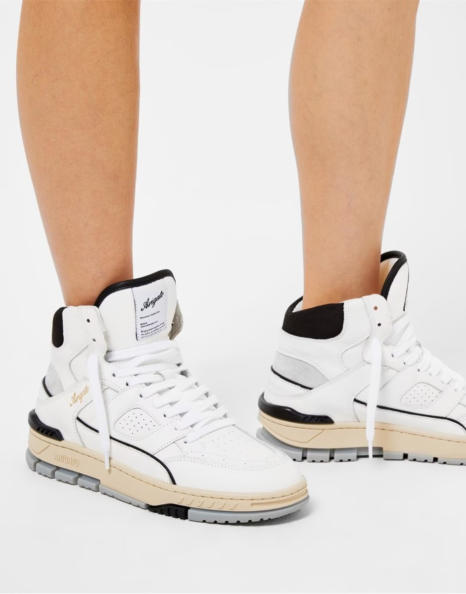 スニーカー AXEL ARIGATO Woman Sneakers White F1543001 WS AXEL ARIGATO AREA HI HIGH-TOP SNEAKERS WOMEN SHOES F0519015