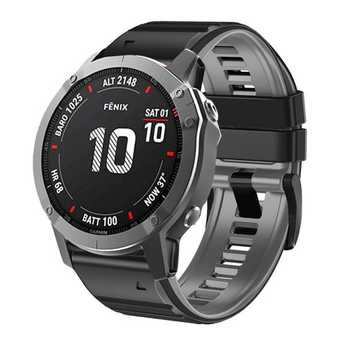 Silikon Quick Fit Armband Für Garmin Fenix E 8 5 6 7 5X Plus 6X 7X Pro 935 945 - Bild 248 von 273