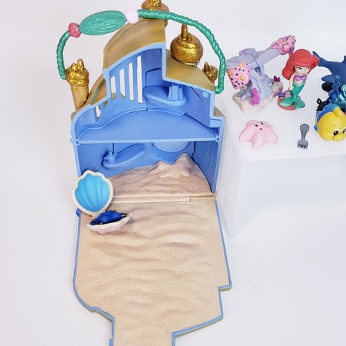 Disney Animators Collection Littles Little Mermaid Juego Ariel Flounder - Imagen 6 de 6