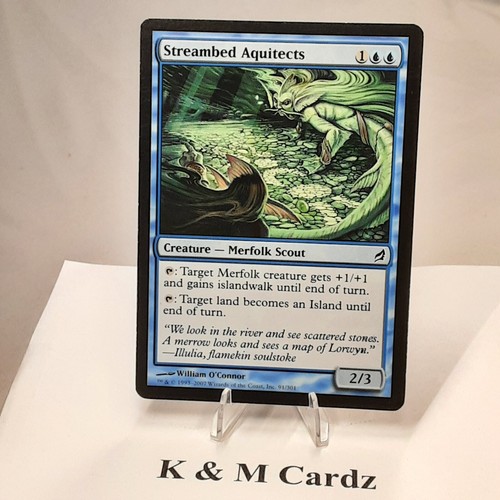MTG - Lorwyn - Streambed Aquitects - #091