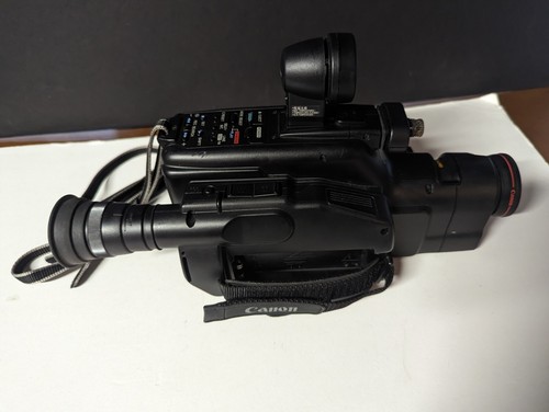 CANON E65A 8MM VIDEO CAMCORDER CANOVISION 8 10X Parts Only Vintage - Picture 2 of 5