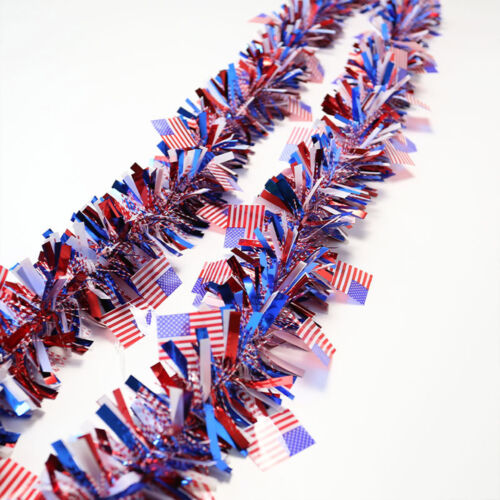 4th of July Wreath, Wreath Garland for Independence Day Door Decoration Supplies - Picture 12 of 12