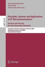 Principles, Systems and Applications of IP Telecommunications: Second International Conference, IPTCOMM 2008, Heidelberg, Germany, July 1-2, 2008. Revised Selected Papers by Springer-Verlag Berlin and Heidelberg GmbH & Co. KG (Paperback, 2008)