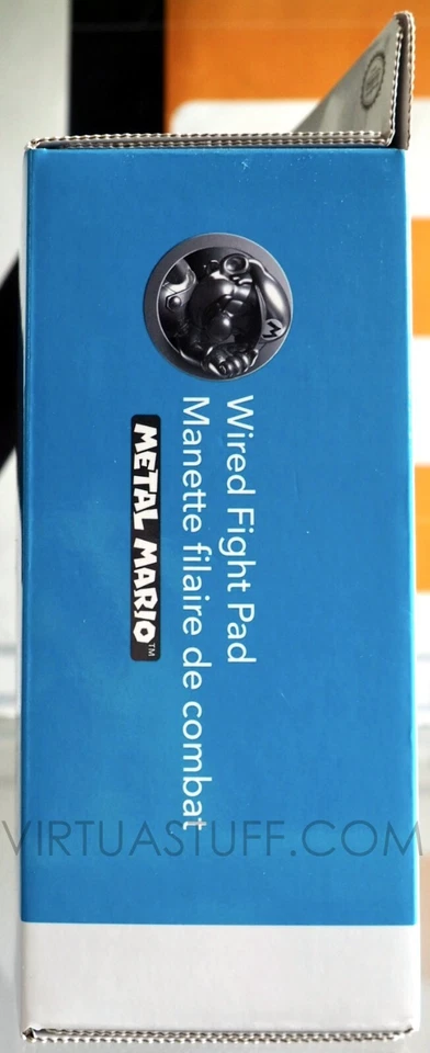 PDP Wired Fight PAD, Mario Metal Gamepad, Nintendo Wii U, Nes Snes Mini Classic - Image 2 of 4