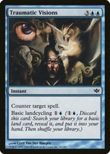 4 Traumatic Visions 4x x4 - LP - Conflux - SPARROW MAGIC mtg